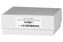 Laser Cryo-Tags 2.625 x 1.0"