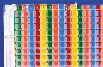 Multi-colored 384 Well Orienter
