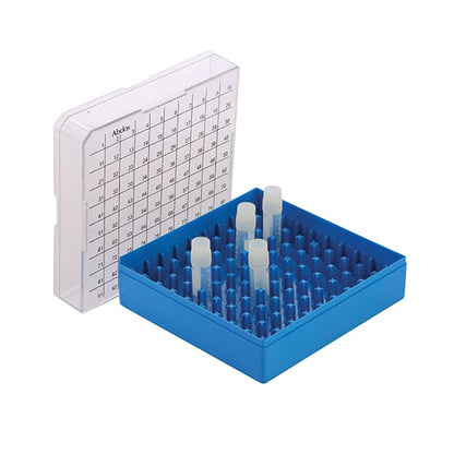 Cryo Box, PC, 100 Place, 133 x 133 x 54 mm mm, Freezer Compatible