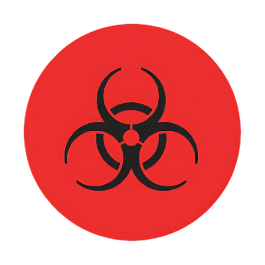 3/8" BioHazard Tough-Spots 1,000/roll