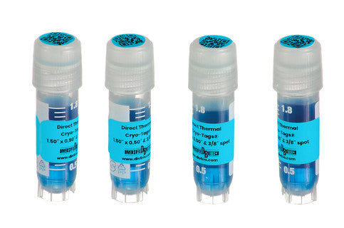 DT Cryo-Tags 1.50" x 0.50" & 3/8" spot