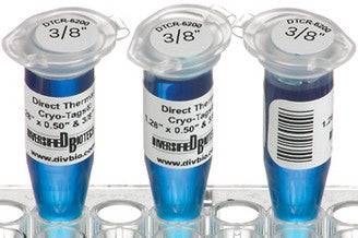 DT Cryo-Tags 1.28" x 0.50" & 3/8" spot