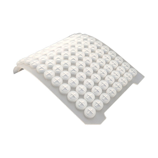 Square Sealing Mats for Deep Well Plates Family, Silicone Rubber, Type-Square Well Sealing Mats - 50 un.(for sealing Deep Well Plates P10802 & P10803)