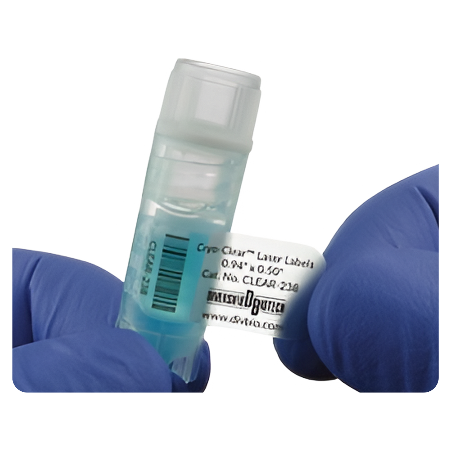 Cryo-Clear Laser Labels