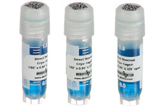 DT Cryo-Tags 1.50" x 0.50" & 3/8" spot