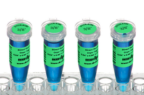 DT Cryo-Tags 0.94" x 0.50" & 3/8" spot