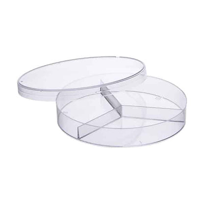 Petri Dish, 140mm - 3 Compartments