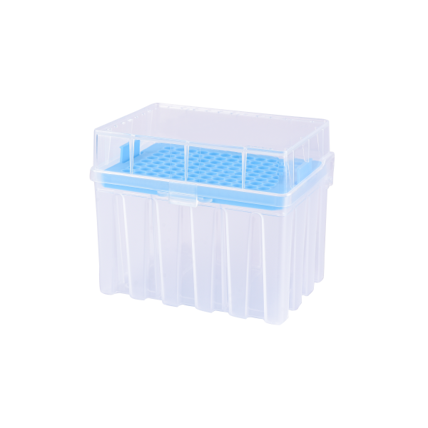 Empty Pipette tips Box, PP, 100-1000 uL XL /1250 ul, 96 Place - 6 un.