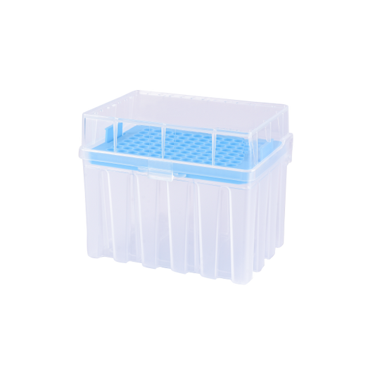 Empty Pipette tips Box, PP, 100-1000 uL XL /1250 ul, 96 Place - 6 un.
