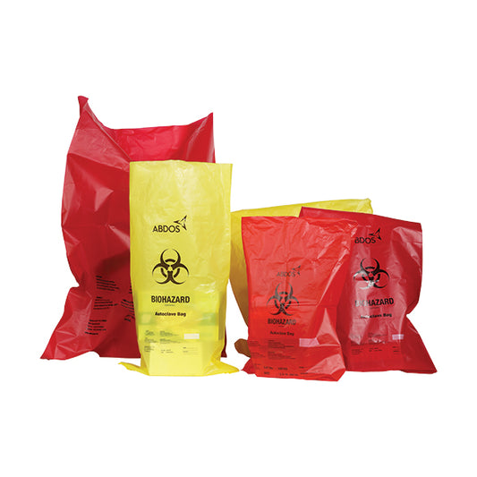 Biohazard Disposable Bags, PP, 30 x 60 cm - 200 un.